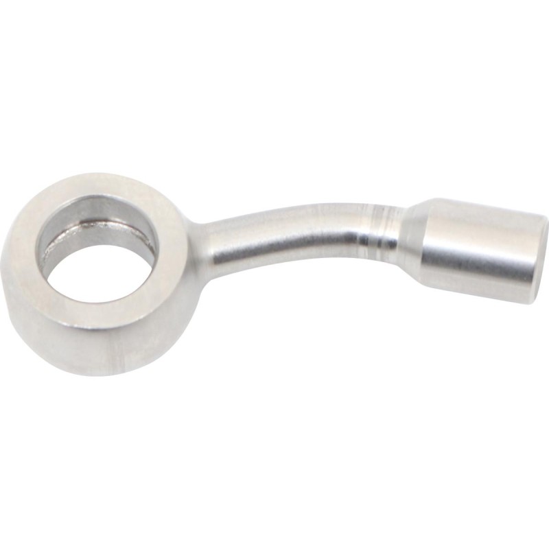 10 mm, Vario Line Banjo Fitting Type 020, 20°Side Bend, ABS Block Stainless Steel