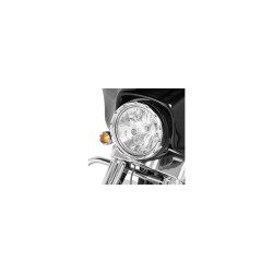 Fire Ring Headlight Bezel Chrome