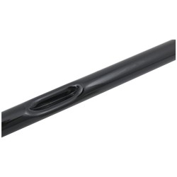 60s Wide Style 6 Handlebar Black Powder Coated 1"