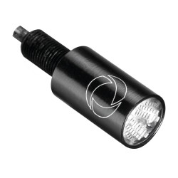 Atto® DF Integral LED Blink-/Rück-/Bremslichtkombination Black Powder Coated Clear LED