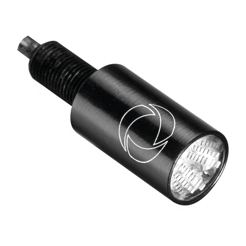Atto® DF Integral LED Blink-/Rück-/Bremslichtkombination Black Powder Coated Clear LED