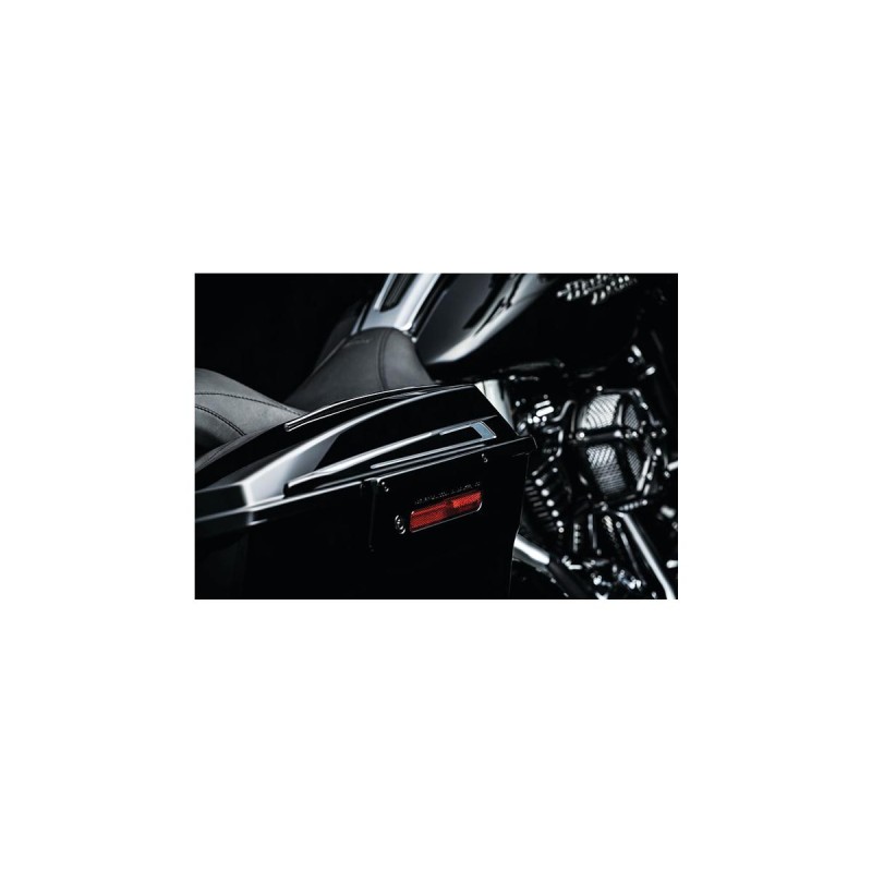 Saddlebag Lid Accent Black