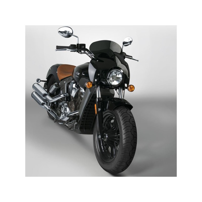 Wave QR® Quick Release Windshield Height: 10,5", Width: 21,5" Dark Smoke