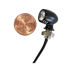 Atto® RB LED Taillight Horizontal mount, Clear Lens Black Clear LED