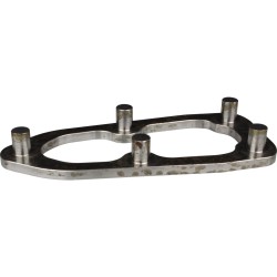 Sportster EFI Fuel Pump Weld-In Gas Tank Bracket Weld-In, Steel, Raw