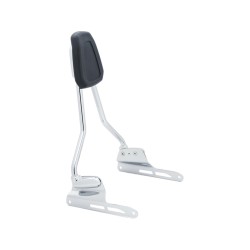 Simple Passenger Backrest 18-Up FLFB, FXBR Chrome