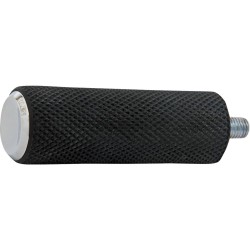 Knurled Rubber Shift/Brake Peg Chrome