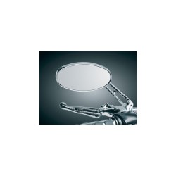 Ellipse Mirror Flat glass Chrome