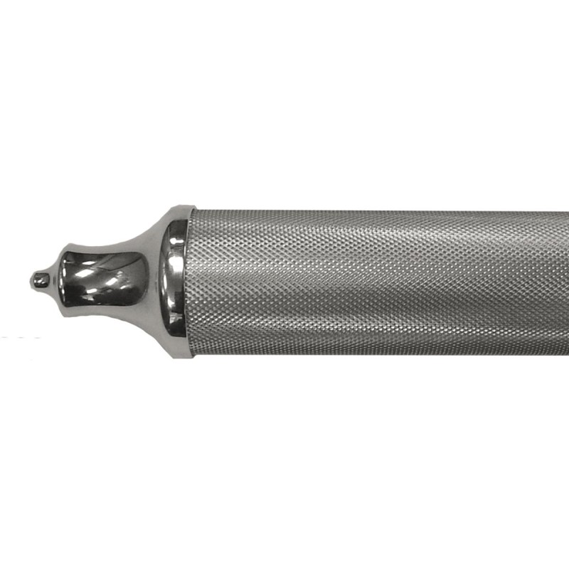 Grip End Caps Style B Chrome 1"