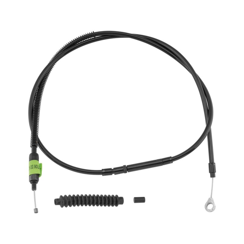 Stealth Series Clutch Cable Standard Black Vinyl All Black 67"