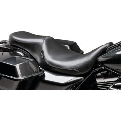 Silhouette 2 Up Smooth Seat 203mm wide passenger area Black Vinyl