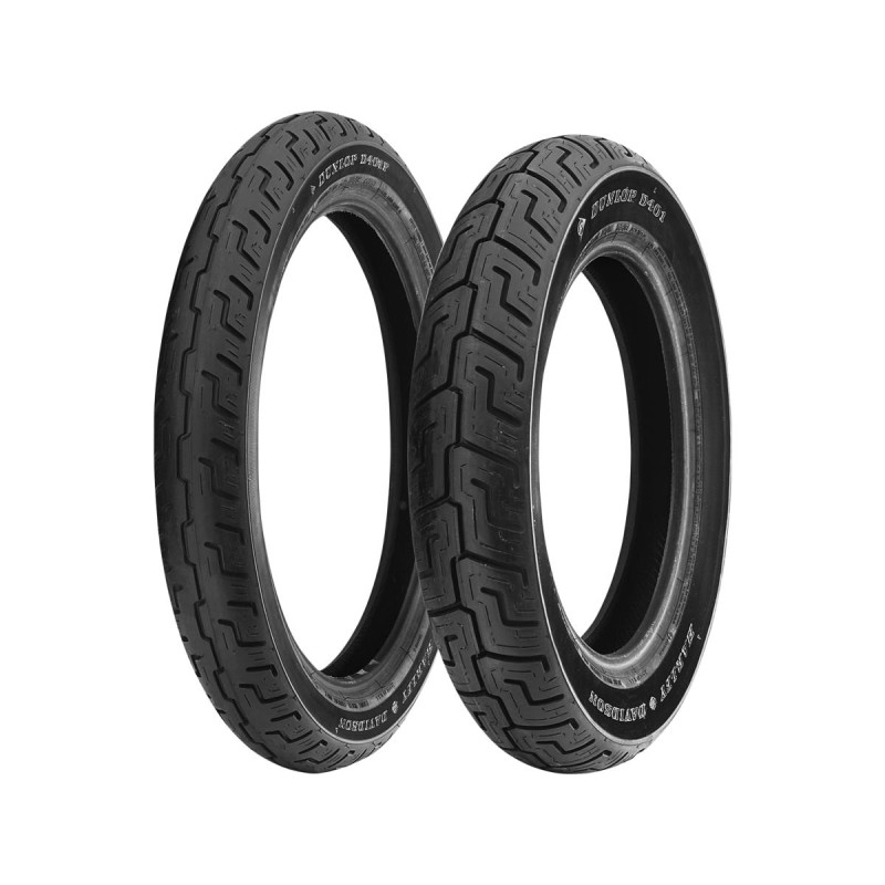 D401 Elite Tire 100/90-19 57H TL Black Wall