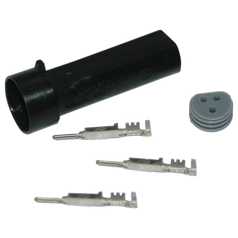 OEM Speedometer Sensor Connector or Horn Mate Connector Black