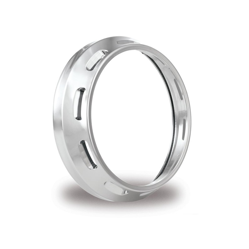 Apex 7" Headlight Bezel Chrome