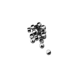 Skull Bolt Cover Set 3/8" Chrome