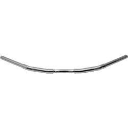 1 1/4" Fat Flyer Bar Handlebar with 1" Clamp Diameter Chrome 1 1/4" Throttle By Wire