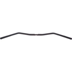 1" Flat Track Handlebar Black Powder Coated 1"