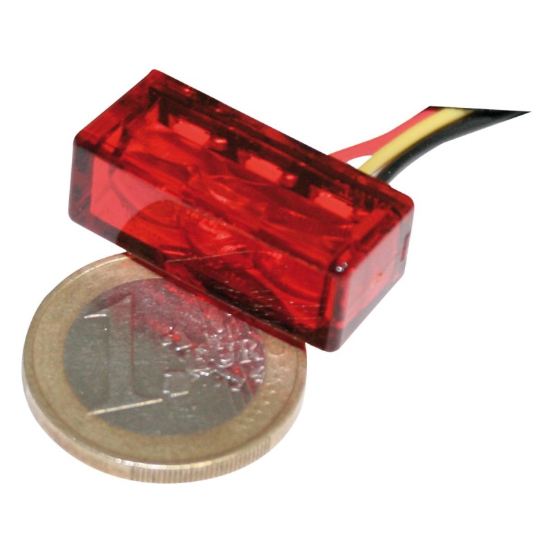 Cube 3 SMD H LED Taillight Approved for horizontal installation only LED