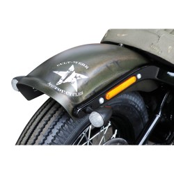 Original Style Short Rear Fender Ready To Paint