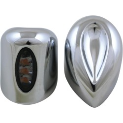 Road Glide Elypse Front Turn Signals Chrome Smoke LED