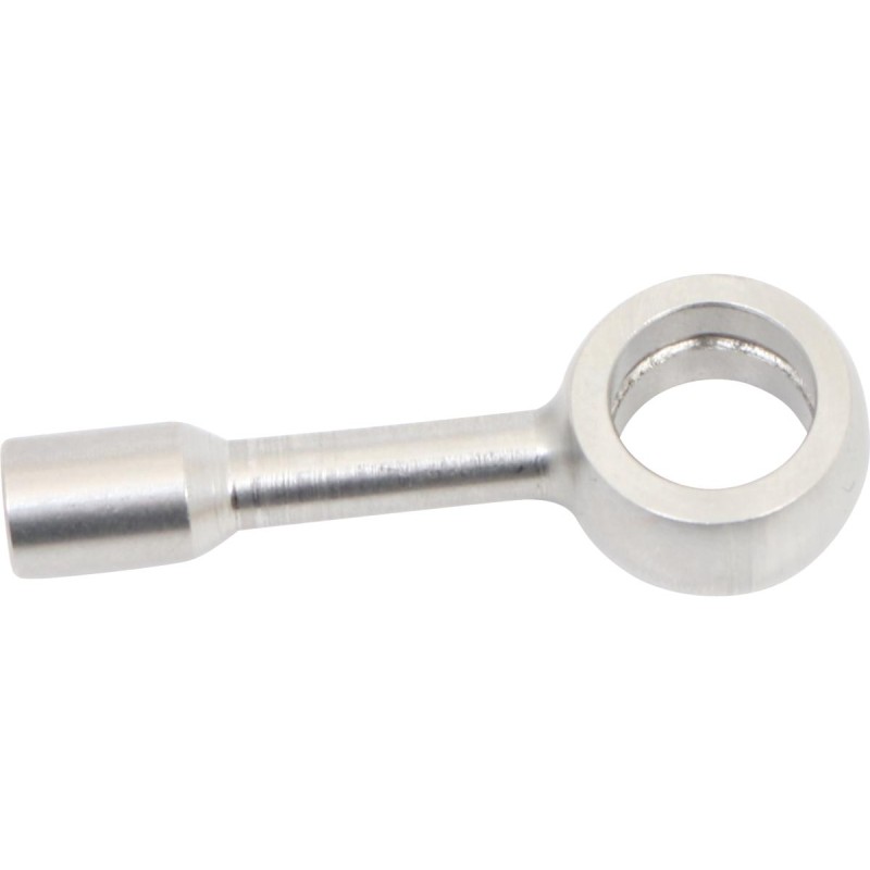 10 mm, Vario Line Banjo Fitting Type 000, Straight Stainless Steel
