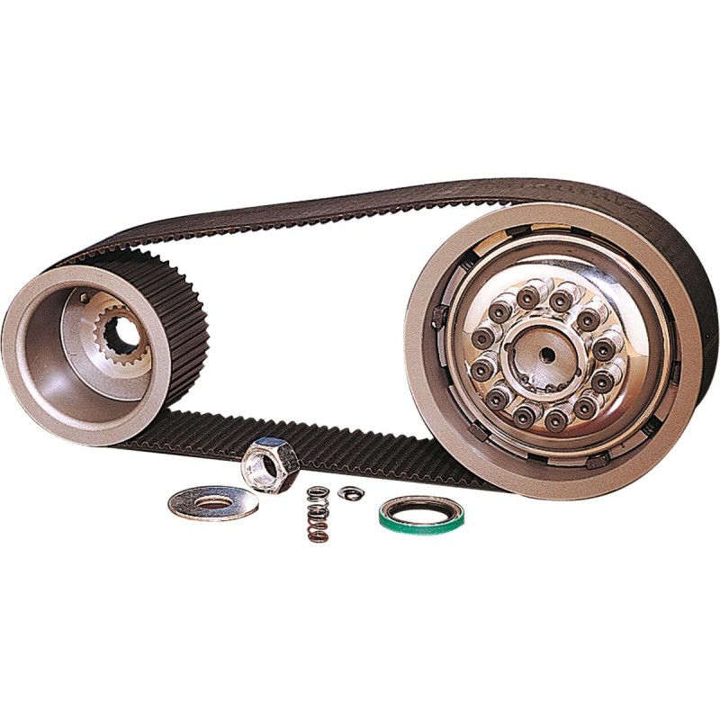 3" Wide Open Primary Drive Kits for Kick Start Applications 47 Tooth Front/72 Tooth Rear, 141 Tooth 3" Belt