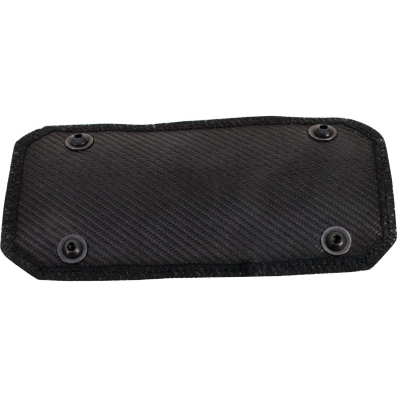 Fiberglass Universal Flexible Heat Shield Black