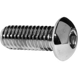 Buttonhead Allen Socket Screw Pack Chrome Grade 8 Allen head 5/16"-18 UNC 1/2"