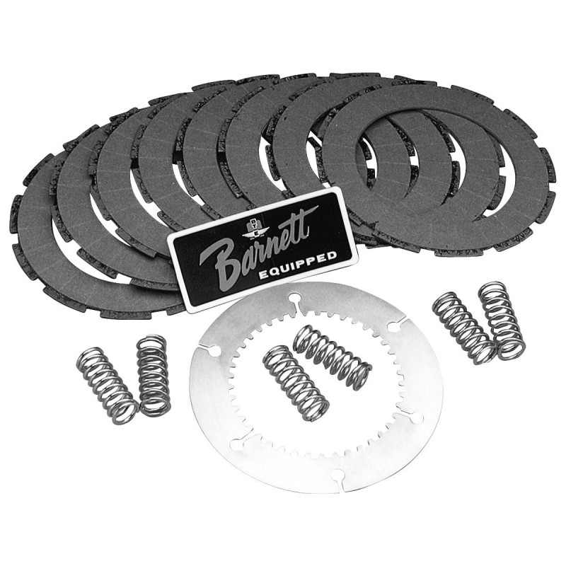 Series K Carbon Fiber Clutch Kit Kit consists of 8 friction plates.