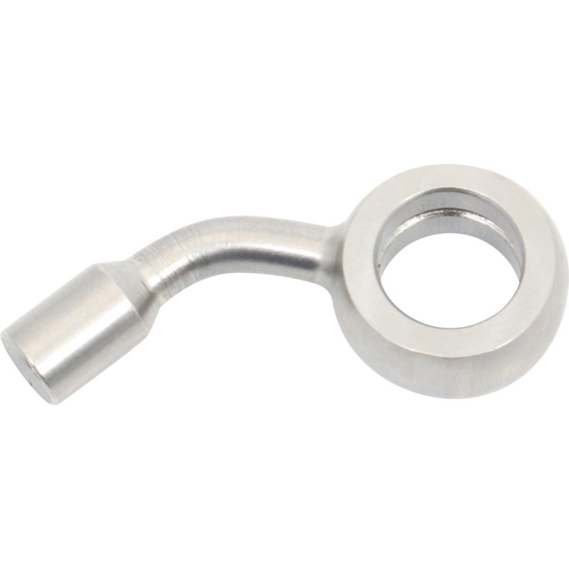 12 mm, Vario Line Banjo Fitting Type 340, 45° Side Bend, ABS Block Stainless Steel