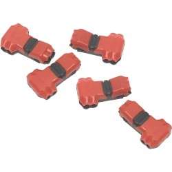 Lighting Splice Connector "T" Style 18-22 Gauge, Two-Wire to Two-Wire