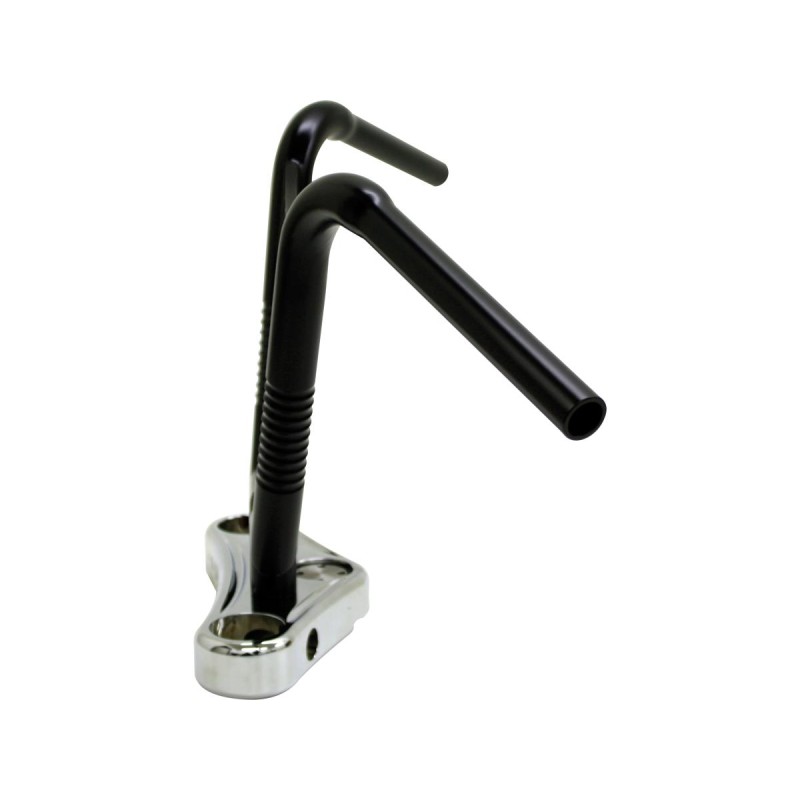 1 1/4" Cocktail Handlebar Black Powder Coated 1 1/4"