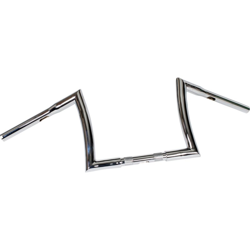 10 Bad Ape Hanger Handlebar Chrome 1 1/4" Throttle By Wire