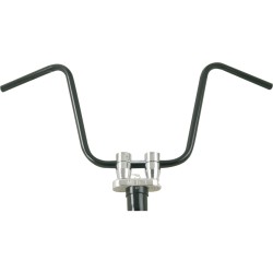 400 Ape Hanger Handlebar Dimpled Black Powder Coated 1"