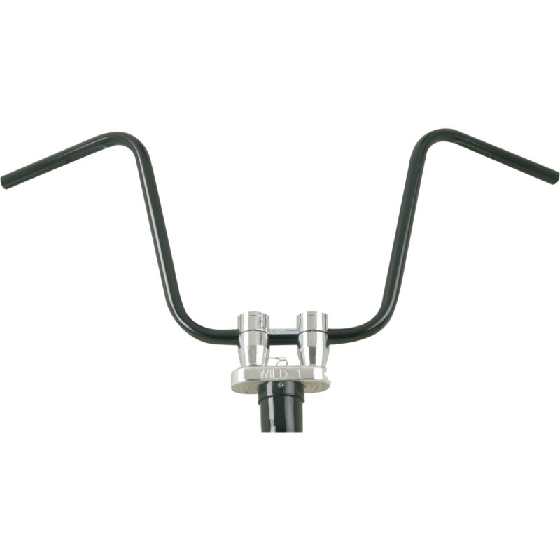 400 Ape Hanger Handlebar Dimpled Black Powder Coated 1"