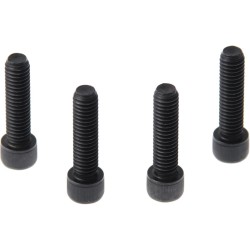 Triple Tree Screw Set (4 piece set), Black Triple Tree Screw Set