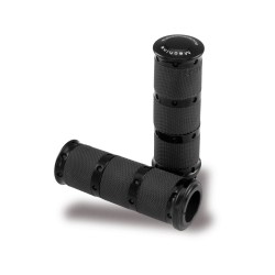 Contour XL Grips Black Anodized 1" Throttle Cables