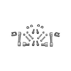 Adjustable Footpeg Mounting Kit for Models with Forward Controls Chrome