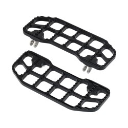 Serrated Floorboards Black, Anodized