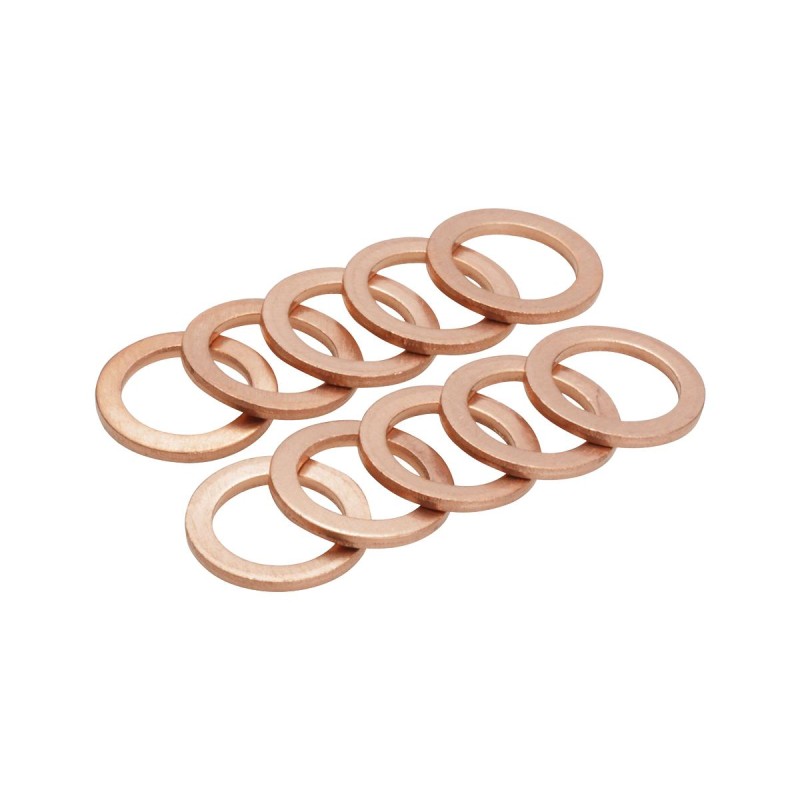 Copper Seal Washer 12mm Pack 10.0