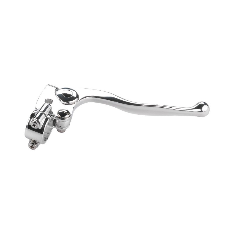 Classic Brake Cable Perch Assembly Aluminium Polished Cable operated