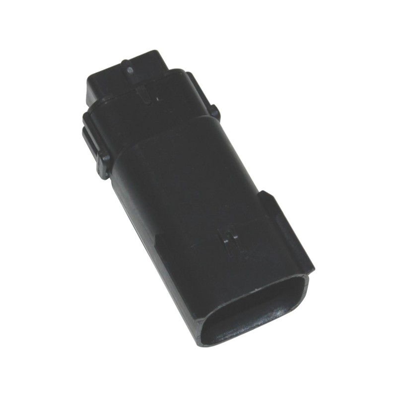 8-Position Molex MX-150 Series Male Connector Black