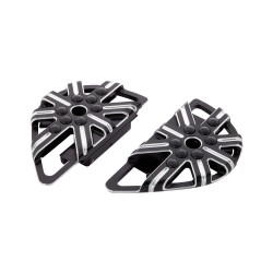 10-Gauge Passenger Floorboard Black, Anodized