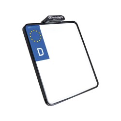 SLIP INN License Plate Base Plate Austria Size 170x210mm Black Anodized