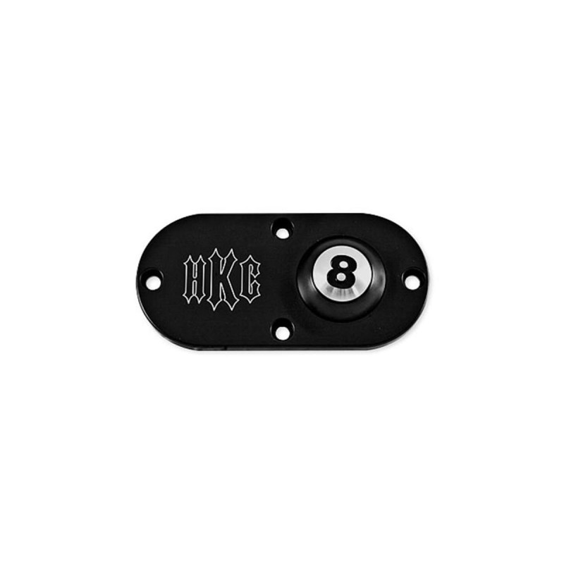 8-Ball Inpsection Cover Black Satin