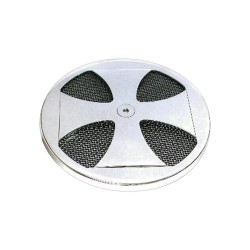 Maltese Cross Air Cleaner Cover Chrome