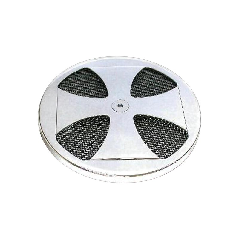 Maltese Cross Air Cleaner Cover Chrome