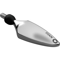 Micro Rhombus Titan LED Turn Signal Front Left/Rear Right Titanium Polished Clear LED