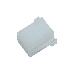 AMP 6-Position Female Mate-n-Lock OEM Style Connector Housing White