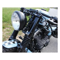 Upper Fork Cover Black Gloss Powder Coated